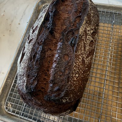 Double Chocolate Sourdough Loaf 