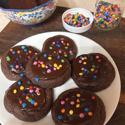 Cosmic Brownie Cookies 
