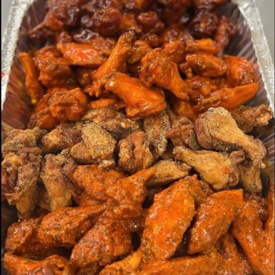 Quad Tray Chicken Wings