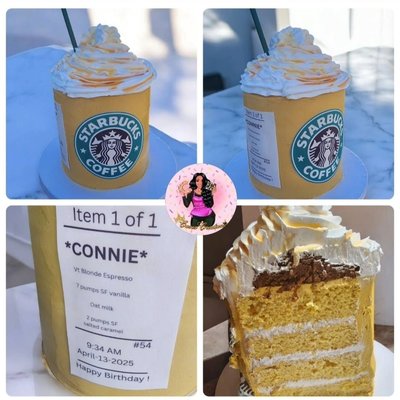  Caramel Latte Cake
