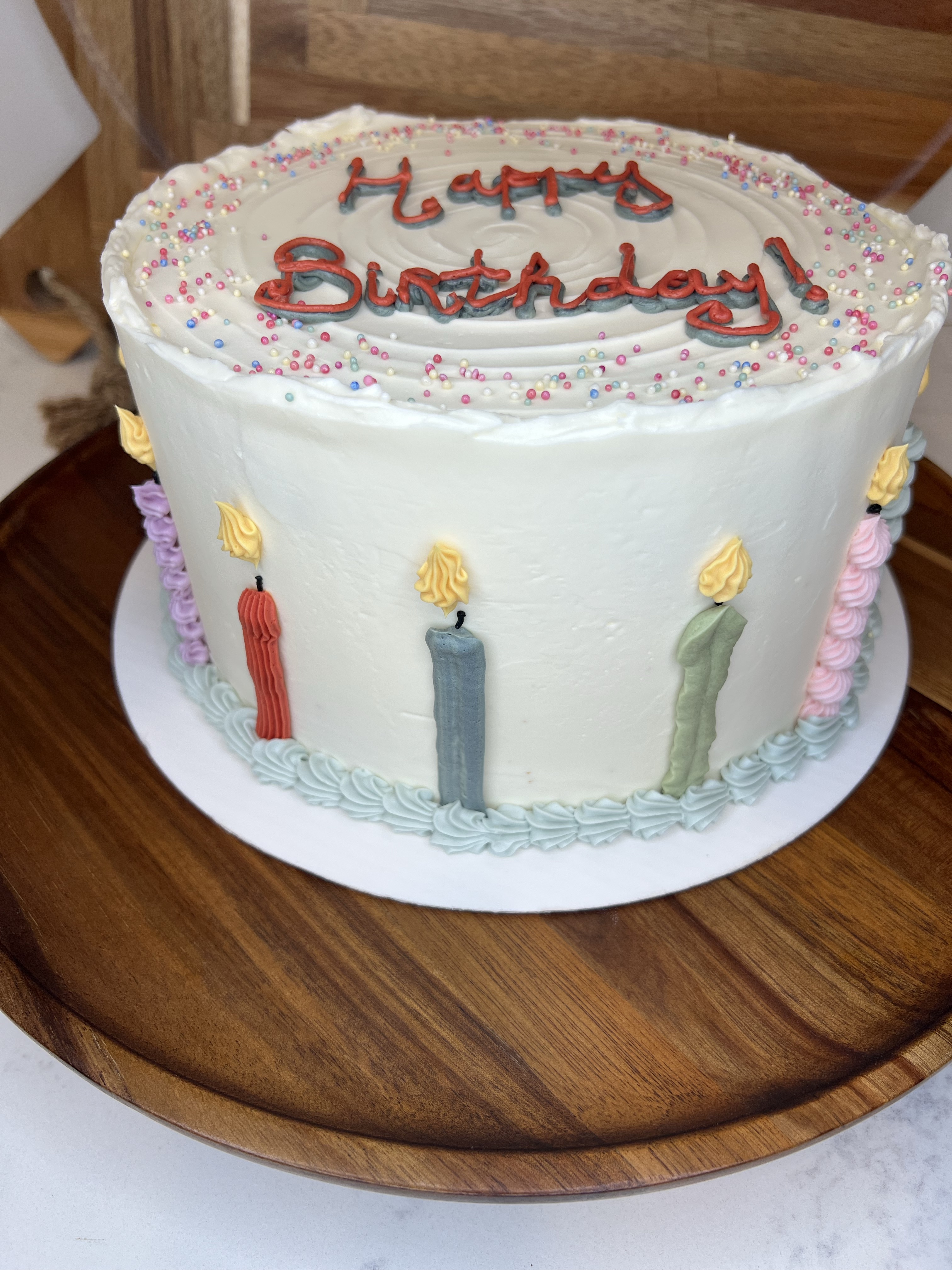 Candle Cake 
