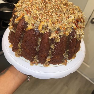 German Chocolate Pound Cake