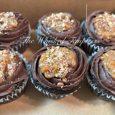 German Chocolate Cupcakes Dozen