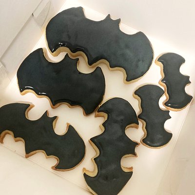 Bat Sugar Cookies 