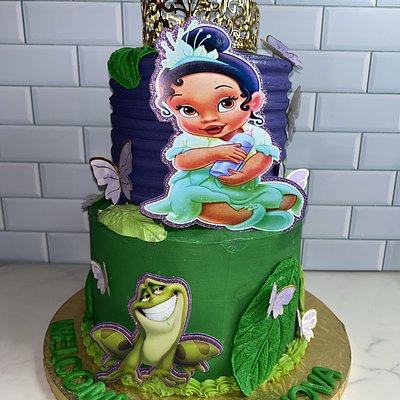 Two Tier Custom Cake  50 serving