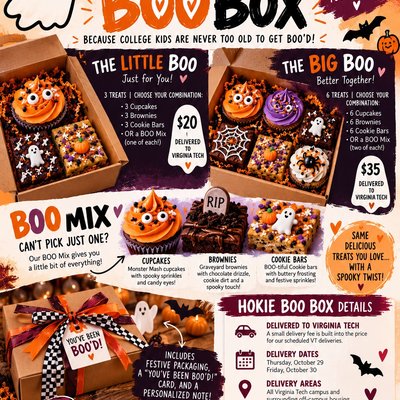 Hokie “Little” Boo Box 