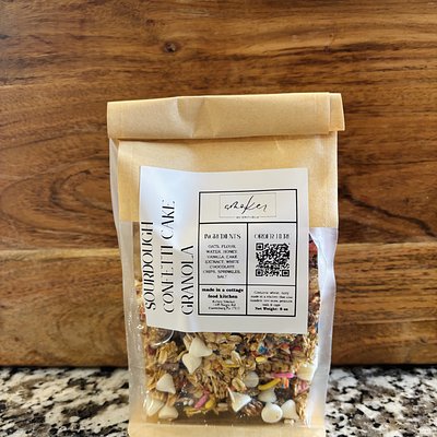 Confetti Cake Sourdough Granola 