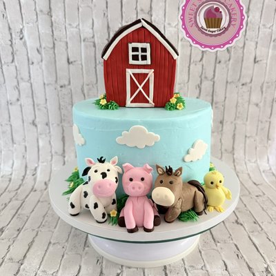 Animal Farm Cake