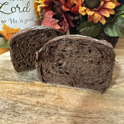 Chocolate Espresso Sourdough Loaf