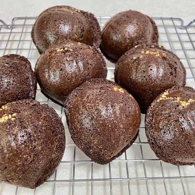 Acorn Shaped Chocolate Cake