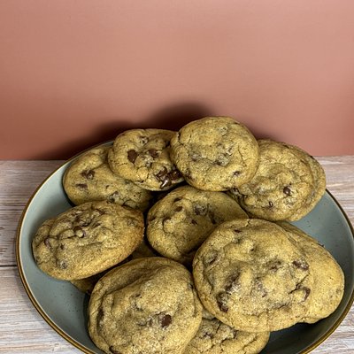3 Brown Butter Sourdough Chocolate Chip Cookies