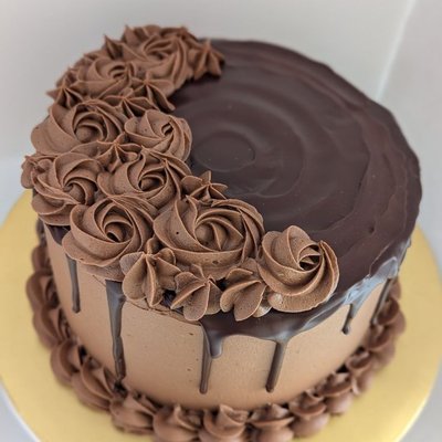 10 Inch Round German Chocolate Cake 
