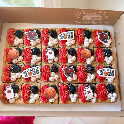 24-Count Pre-Cut Cookie Cake