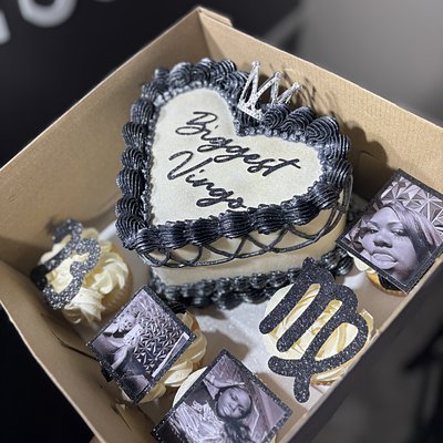 Bento Cake Box (with 5 Cupcakes)