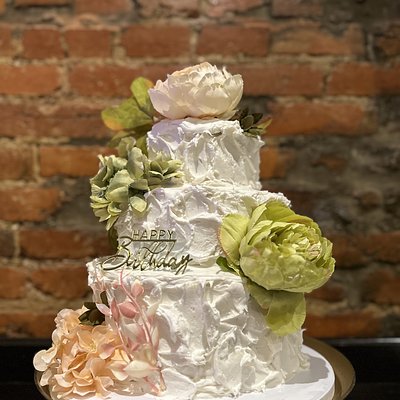 3 Tier Custom Celebration Cake Quote (Serves 100) - Delivery Required
