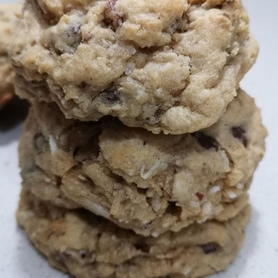 Chocolate Pecan Coconut Cookies $3.75 EACH 