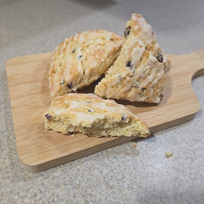 Orange Cranberry Sourdough Scones - 2 Pack