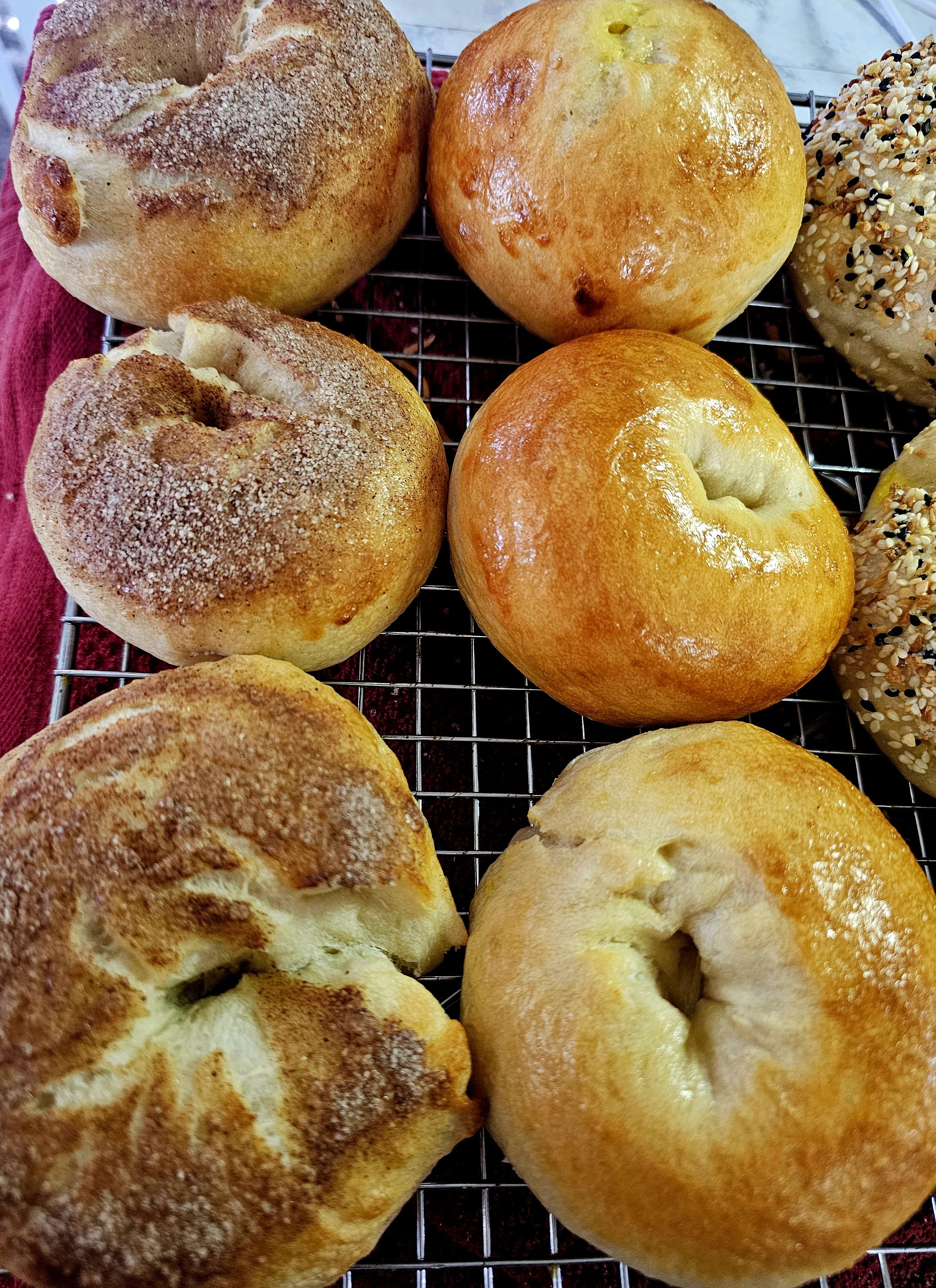 Sourdough Bagels 1/2 Dozen (6) Flavored