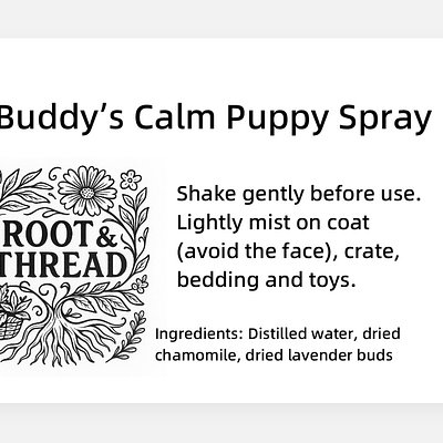 Puppy Care - Calm Puppy Spray (large)