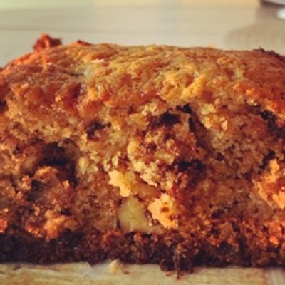 Banana Bread with Chocolate Chips : Aged bananas  just right with Ghirardelli chocolate chips 