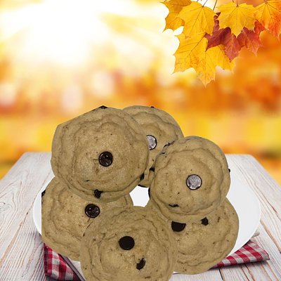Vegan Chocolate  Chip Cookies 