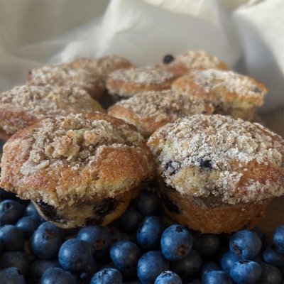 Blueberry Muffins - Half Dozen