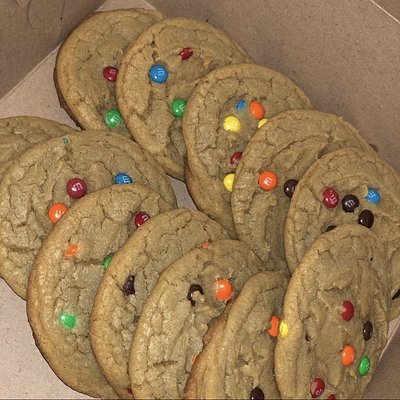 Peanut Butter M&M Cookies
