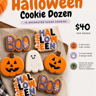 Halloween Cookie Dozen
