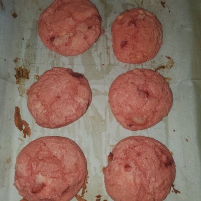 Strawberry &Cream Cookies 