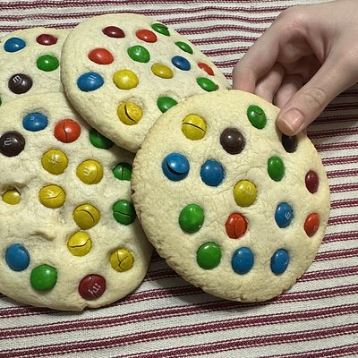 M & M Sugar Cookie