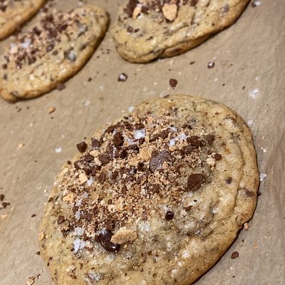 Campfire Crumble Sourdough Cookies - 6 Pack