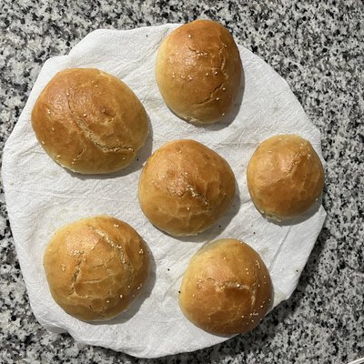 Sourdough Hamburger Bread