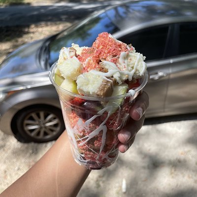 Cheesecake Salad In A Cup 