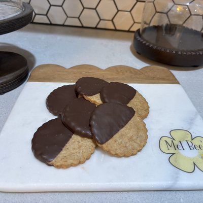 Cookies - Chocolate Dipped Espresso Sugar Cookie