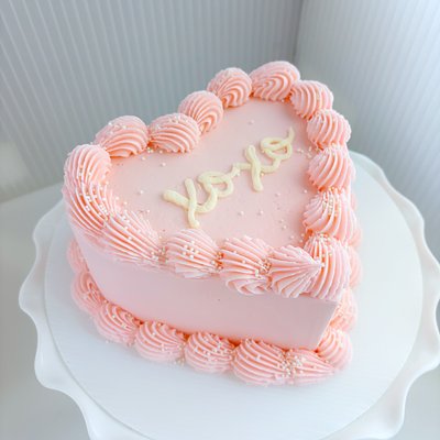 Mini Heart Cake