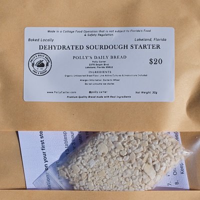 Sourdough Starter (Dehydrated)