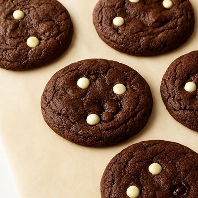 Triple Chocolate Cookies 3 Oz Each (6 Cookies)