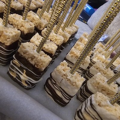 Chocolate Dipped Rice Crispies