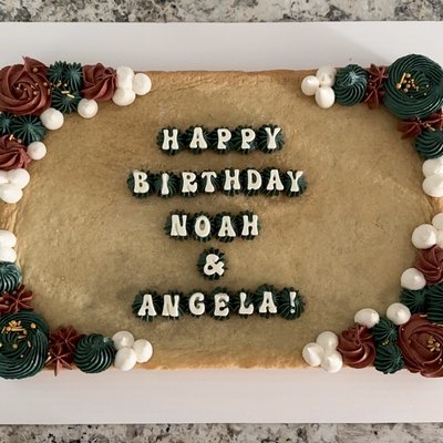 10x15 Sheet Cookie Cake