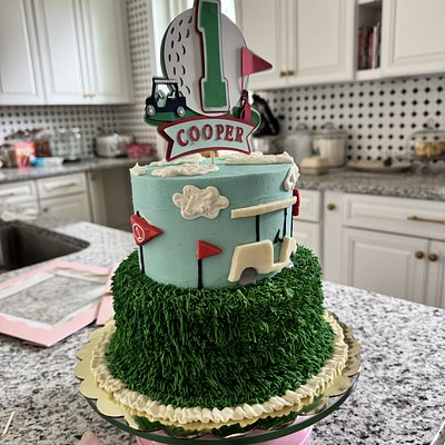 Custom Two Teir Cake 