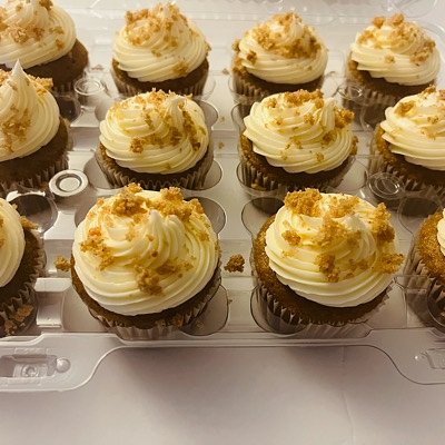 Carrot cake Cupcakes 