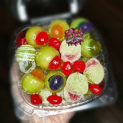 Gusher Stuffed Grapes 🍭