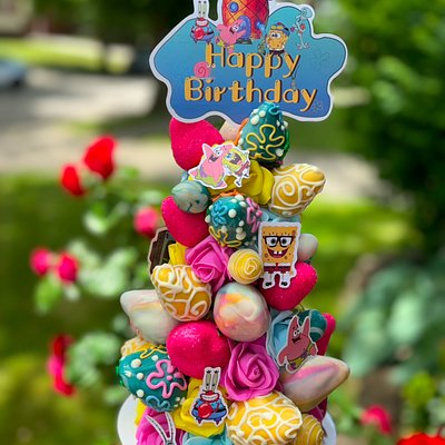 Large Strawberry Tower