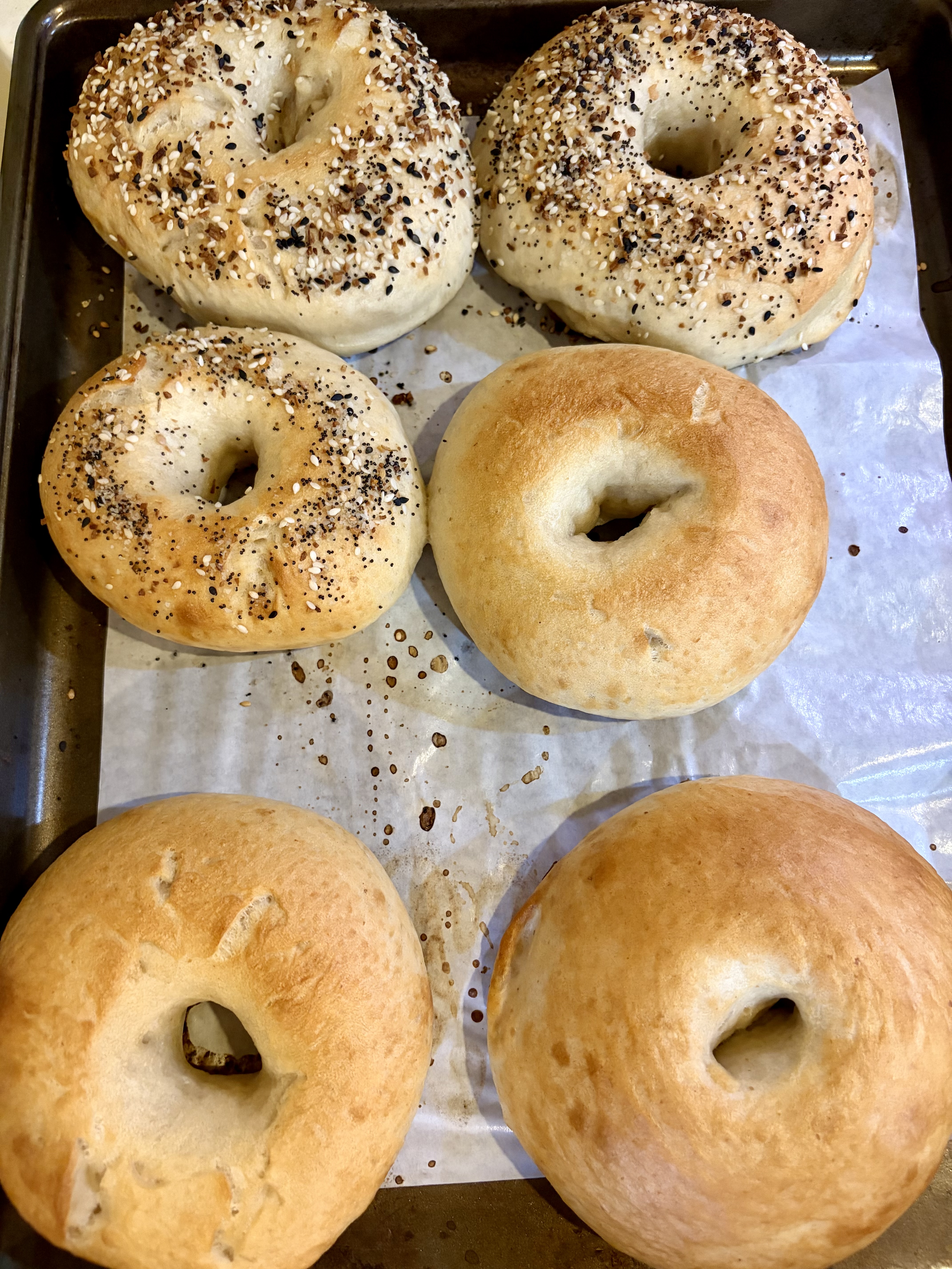 Sourdough Bagels