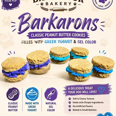 Mini Various Flavor Barkarons