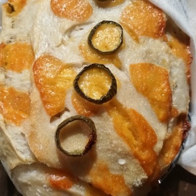 Soft Sandwich Jalapeno Cheddar Sourdough Loaf