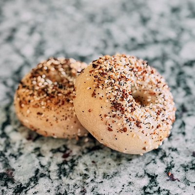 Everything Bagel Sourdough Bagels (4 Pack)