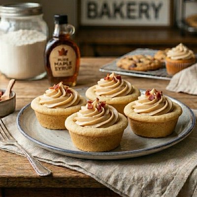 Maple Sugar Cookie Cups