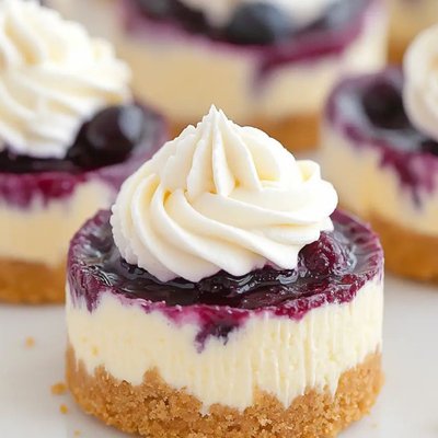Mini Blueberry Cheesecake 