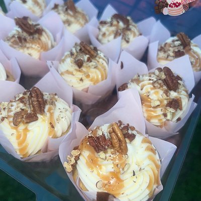 Butter Pecan Cupcakes